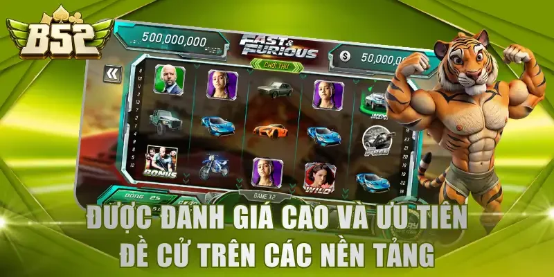 Được đánh giá cao và ưu tiên đề cử trên các nền tảng