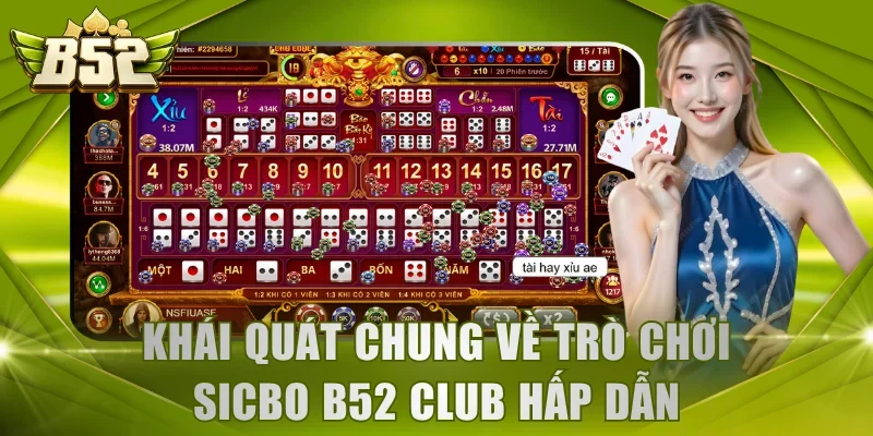 Khái quát chung về trò chơi Sicbo B52 Club hấp dẫn