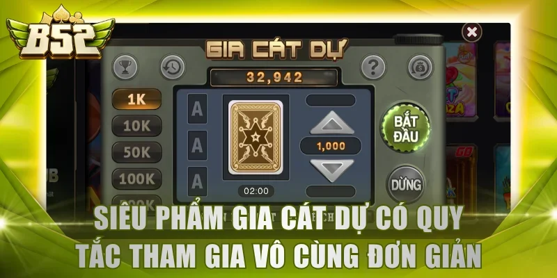 Siêu phẩm Gia Cát Dự có quy tắc tham gia vô cùng đơn giản